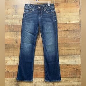 Silver Jeans Women's Dark Blue Boot Cut Jeans Size 30/31